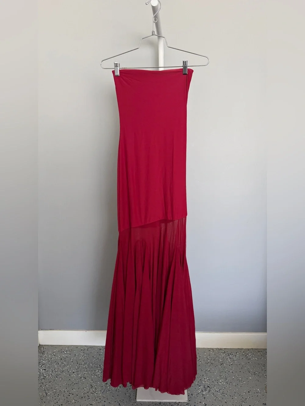 Deme by Gabriella Dahlia Gown in Maroon XS
